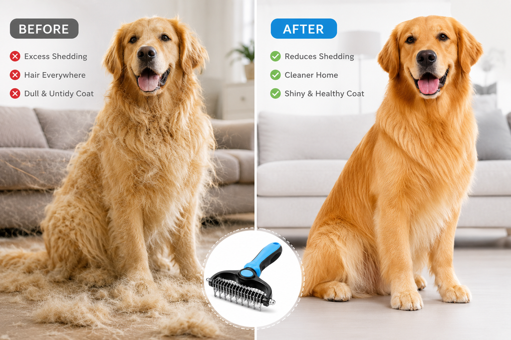 Pawsy™ Self-Cleaning Pet Brush