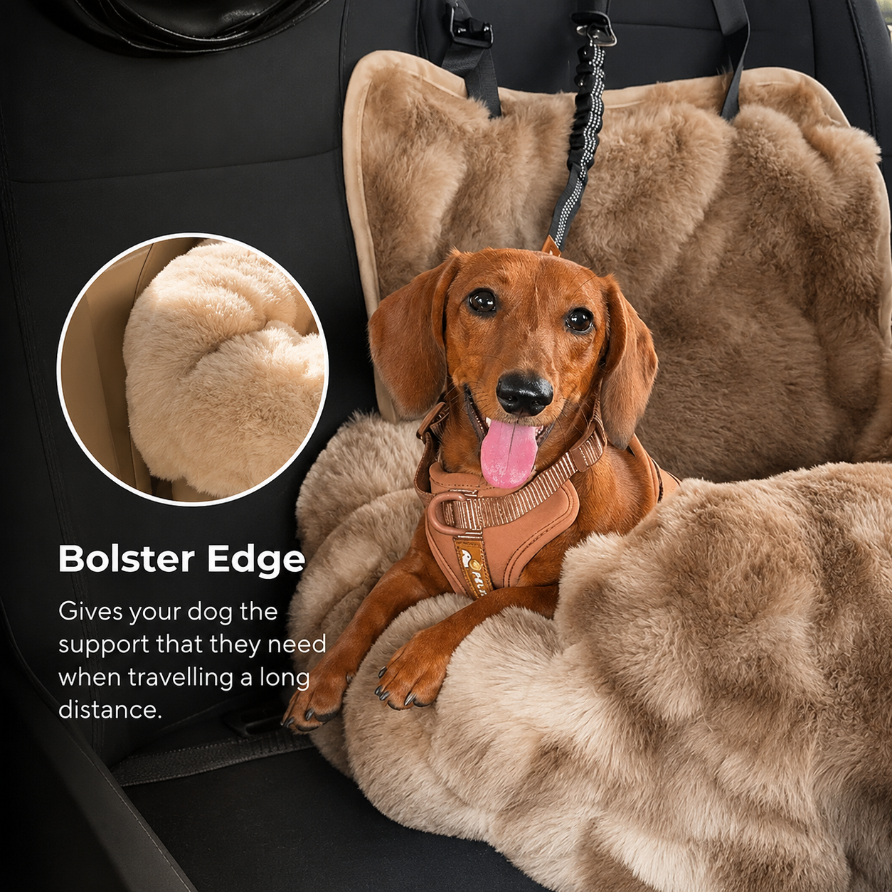 Pawsy Dog Car Bed