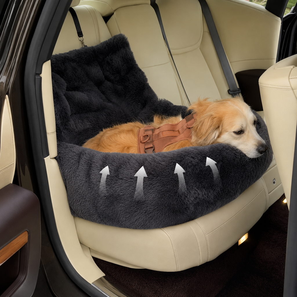 Pawsy Dog Car Bed