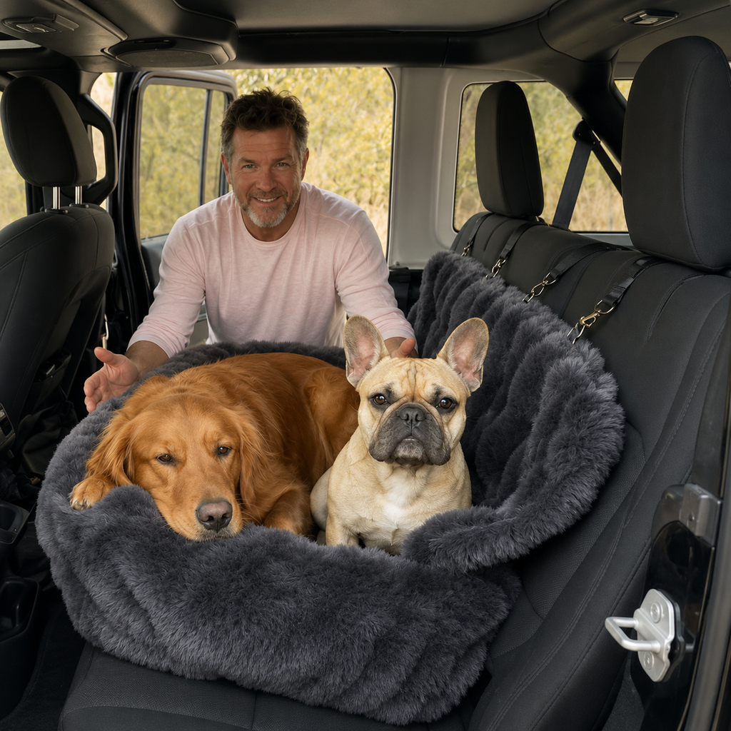 Pawsy Dog Car Bed